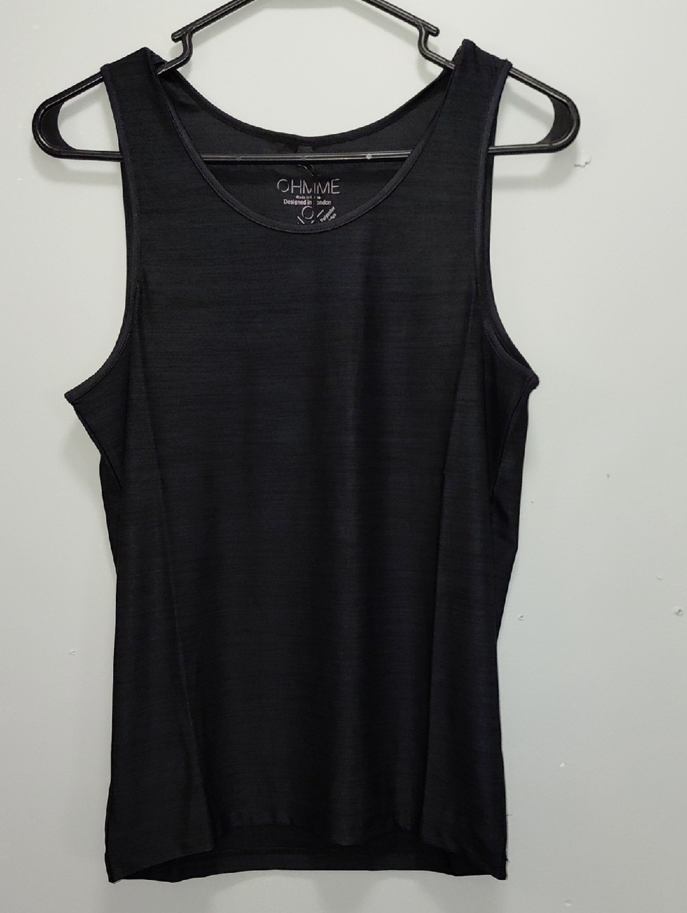 Ohmme Men's Black Vajra II Yoga Tank Top Small